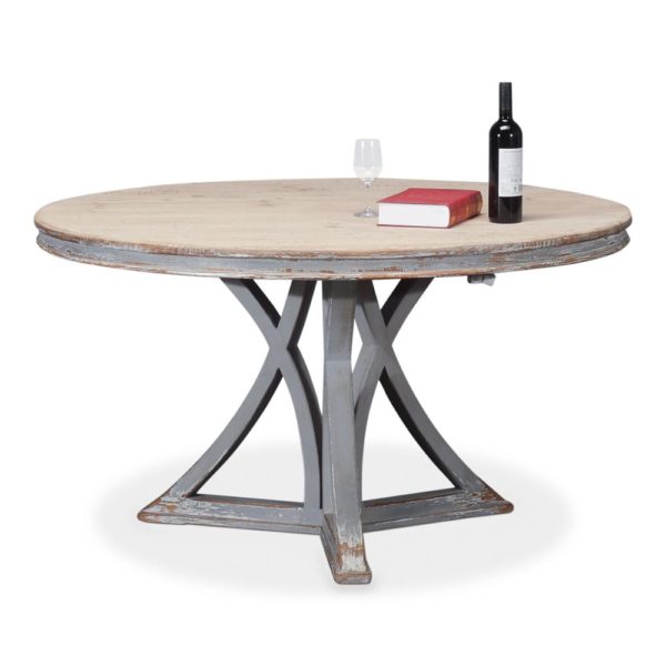 French Country Round Dining Table - Image 3