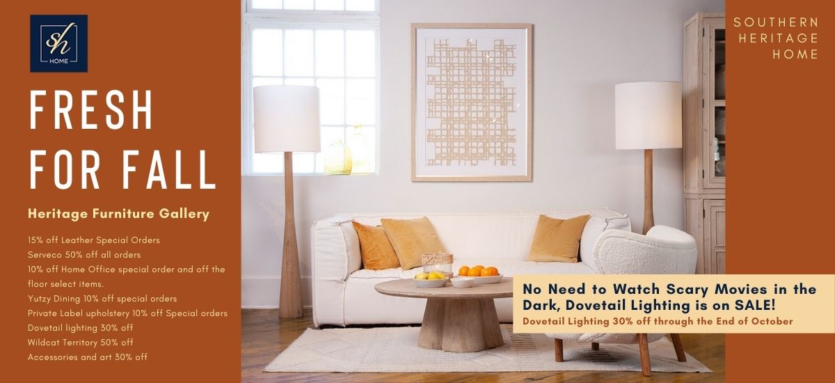 October-HeritageGallery October Furniture sales