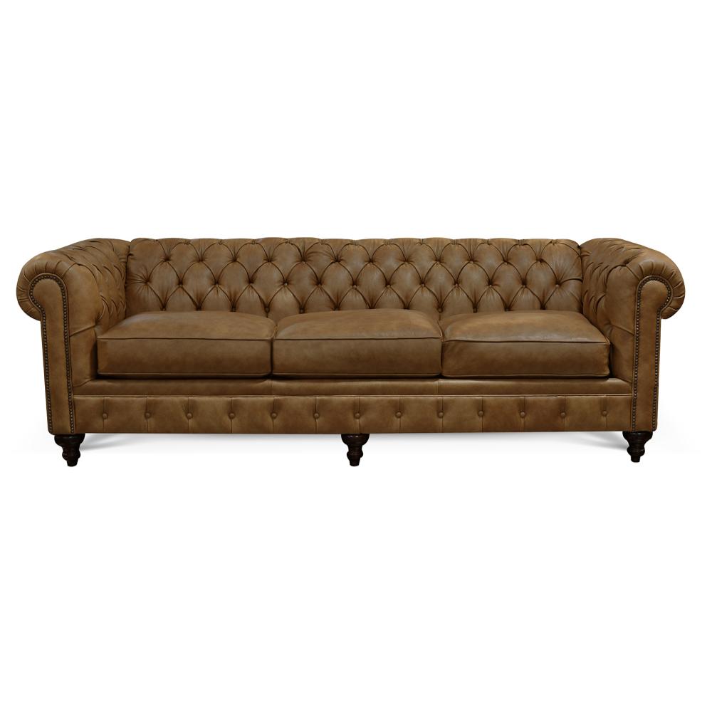 Rondell Leather Sofa - Heritage Furniture Gallery & Outlet