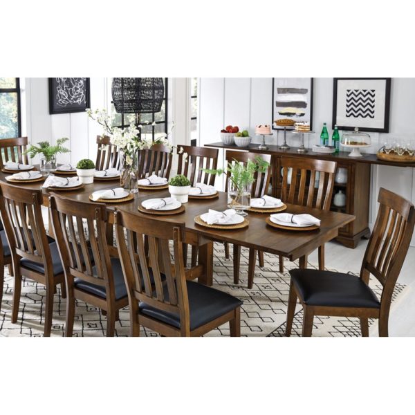 Mariposa Trestle Table - Rustic Whiskey - Image 4