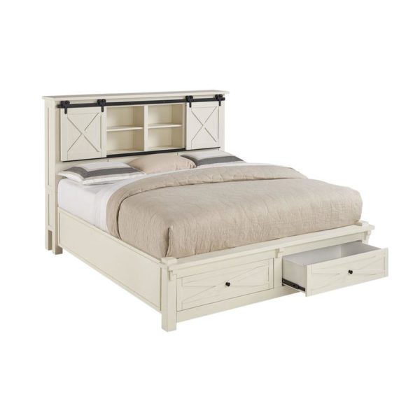 Sun Valley Storage Bed - White