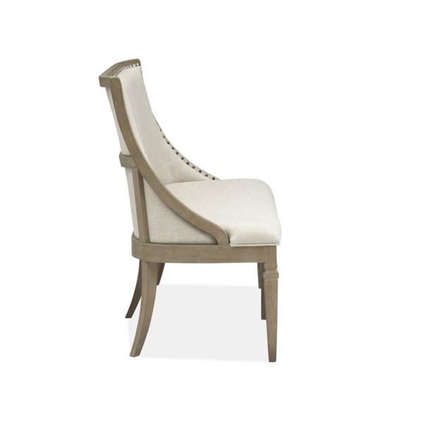 Lancaster Upholstered Bench with Back - Image 3
