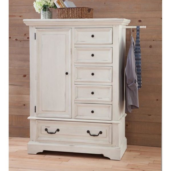Stonebrook Gentleman's Chest - Antique White - Image 3