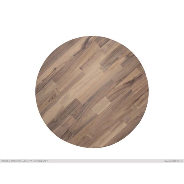 Natural Parota Round Dining Table - Image 2