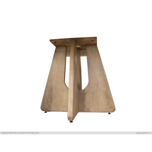 Natural Parota Round Dining Table - Image 3