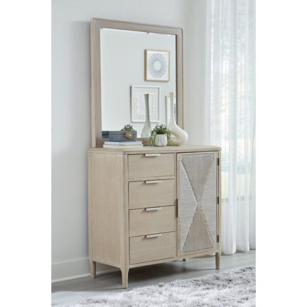 Pearl Woven Door Chest