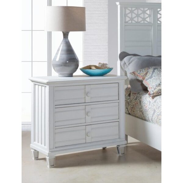 Cane Bay 3 Drawer Nightstand - Image 3