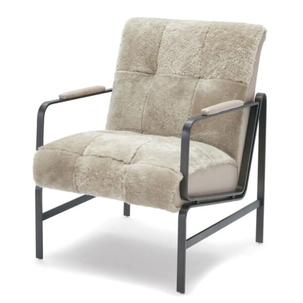 Jada Tufted Iron Chair