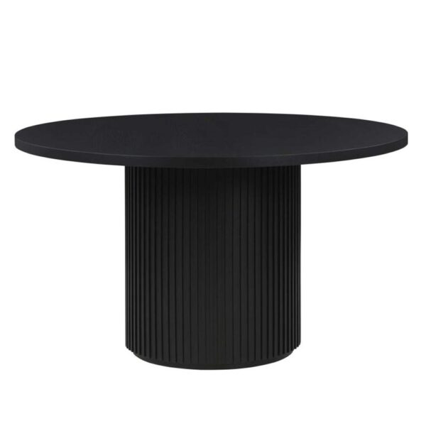 Colvin Black Round Dining Table