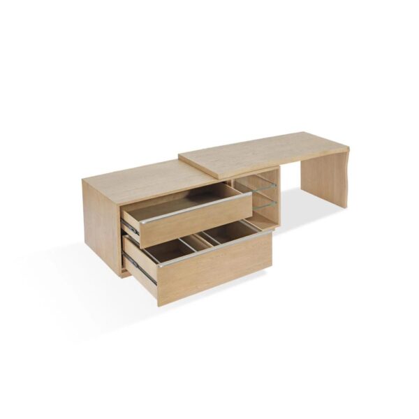 One Live Edge Executive Desk - Image 2