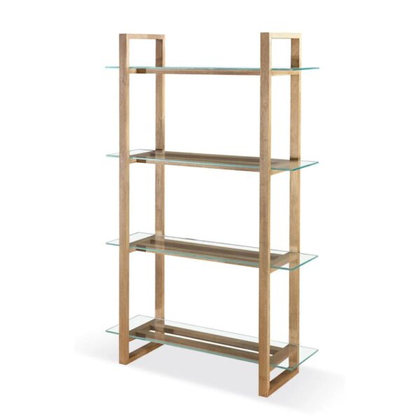 One Modern Coastal Bookcase