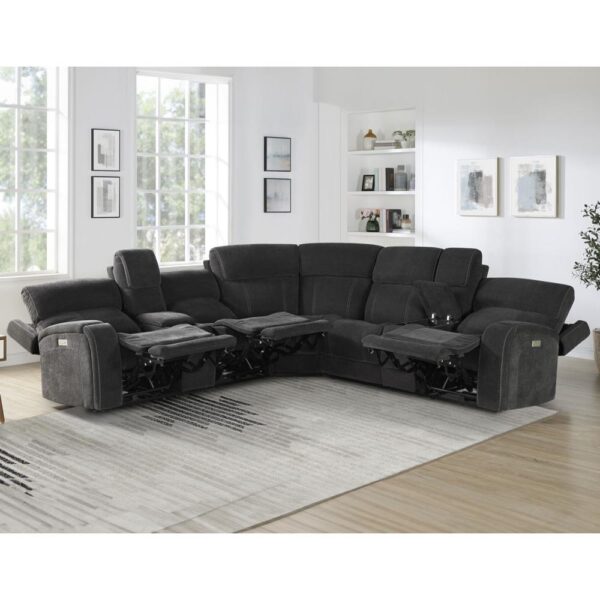 Seattle 3 Piece Power Reclining Sectional - Image 2