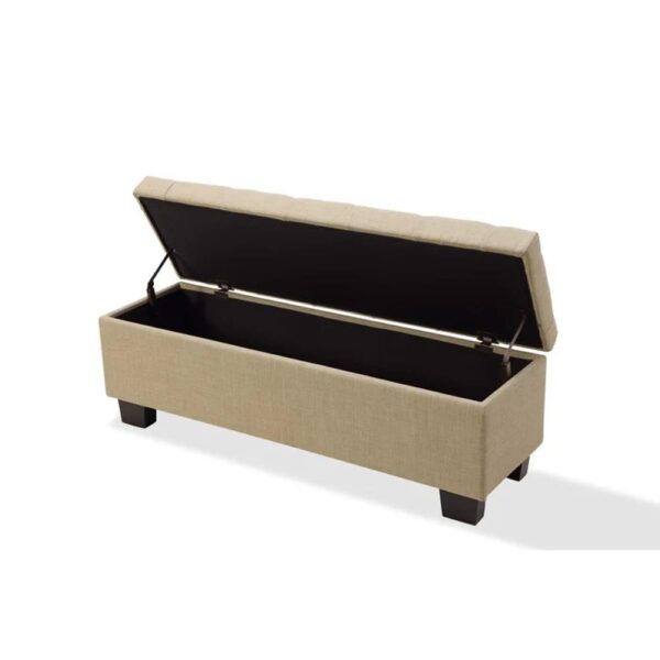Levi Tufted Storage Bench - Image 2