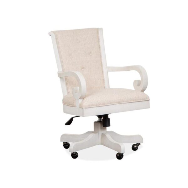 Bronwyn Upholstered Swivel Desk Chair