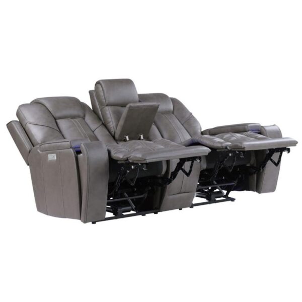Daniel Triple Power Loveseat With Built-in Speakers - Image 2